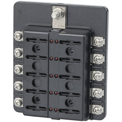 10 WAY BLADE FUSE BLOCK - SCREW TERMINAL CONNECTION - SZ2097