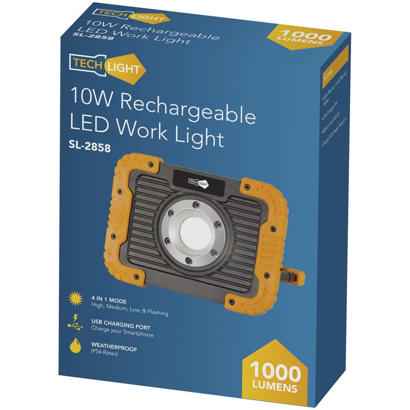 LIGHT WORK LED 10W RECH 1000LM SLIM - SL2858