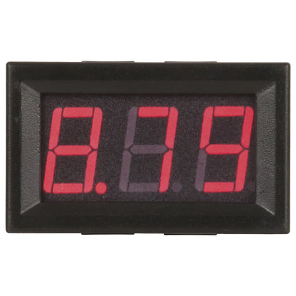 METER PNL LED VOLTMETER 4.5-30V RED