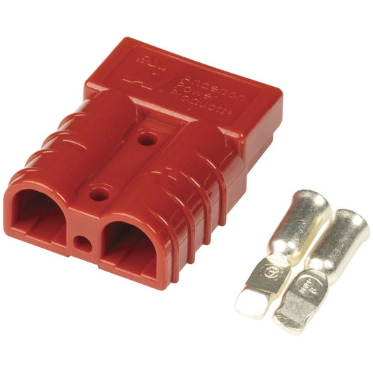 CONN 50A 2POLE RED 8G CONTACTS SB50 - PT4426