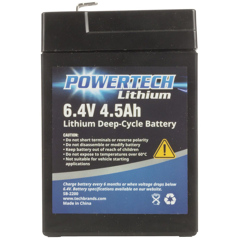 BATT LIFEPO4 6.4V 4.5AH DEEP CYCLE - SB2200