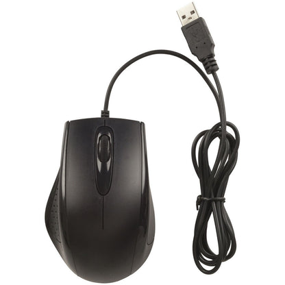 MOUSE USB OPTICAL 3 BTN W/1000DPI BLK - XM5245