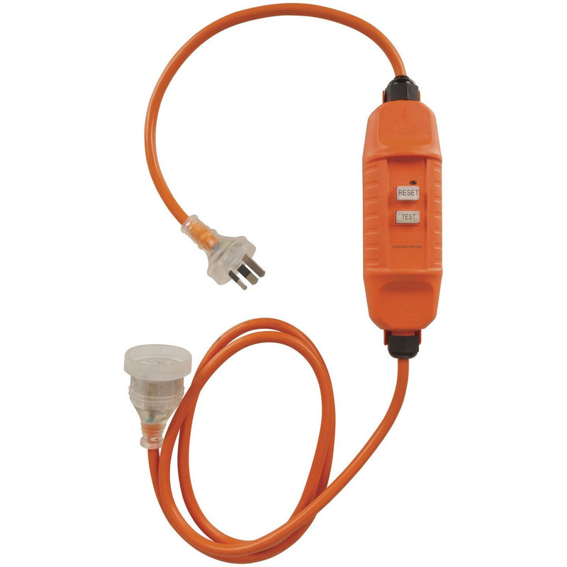 RCD MAINS 10A IP66 INLINE 1.8M - QP2006