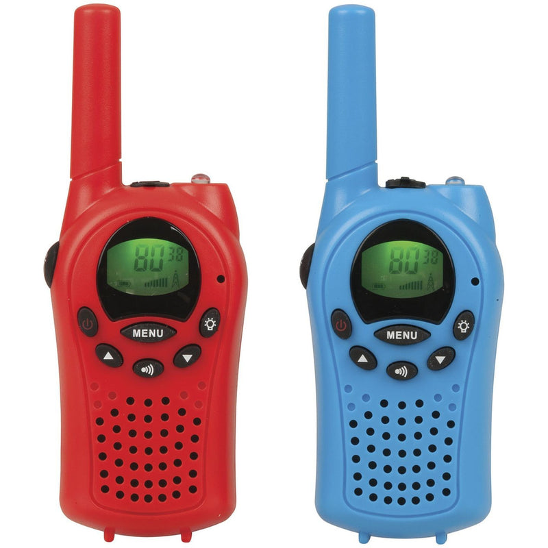 (D) TRANSCEIVER UHF 0.5W 80CH PK2 RED/BLU - DC1103