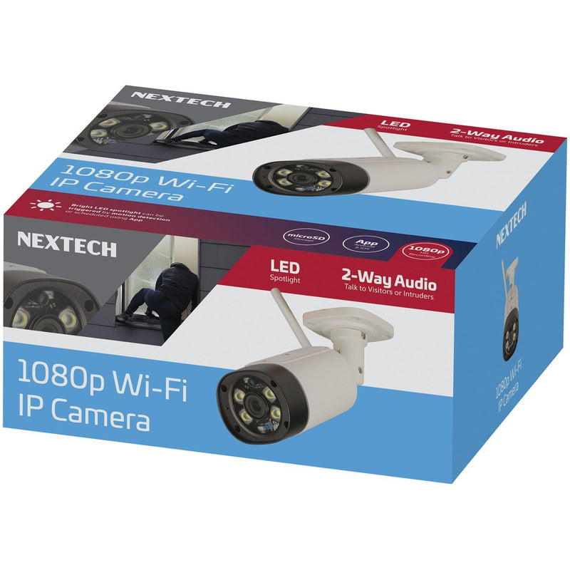 DCAMERA IP WIFI 1080P W/LED SPOTLIGHTS - QC3857