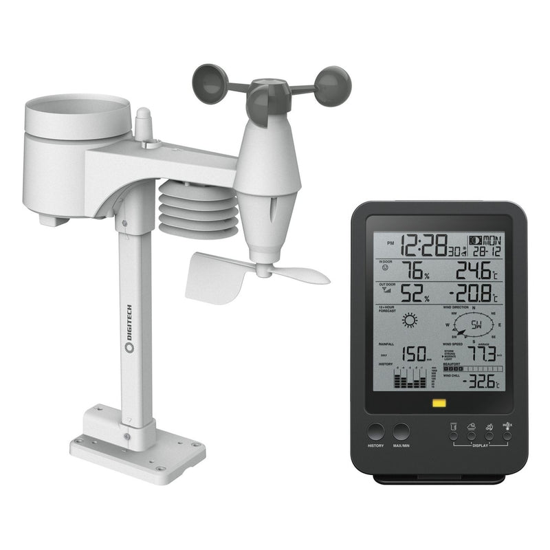 WEATHER STN FULL W/LESS B+W LCD 915MHZ - XC0432