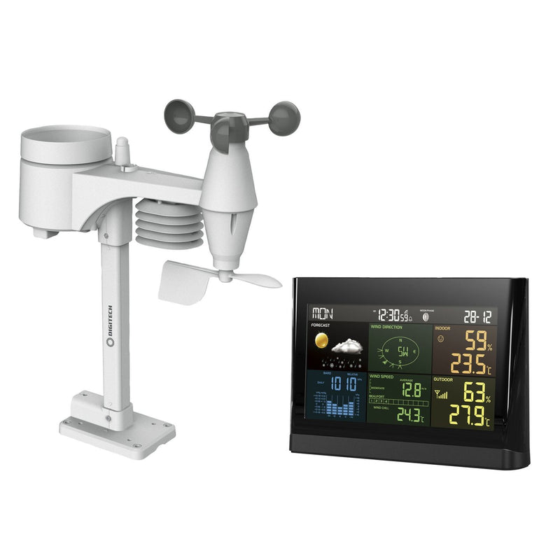 WEATHER STN FULL W/LESS COL LCD 915MHZ - XC0434