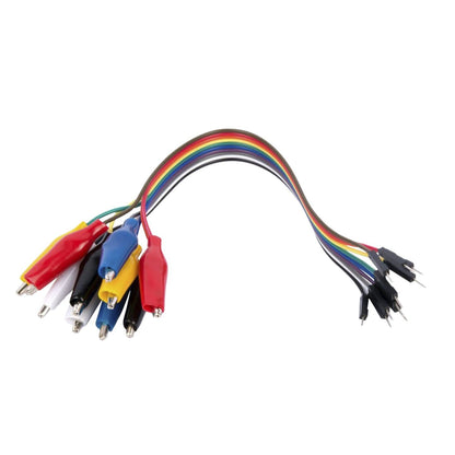LEAD JUMPER PIN TO ALLIGATOR CLIP 10PCE - WC6032