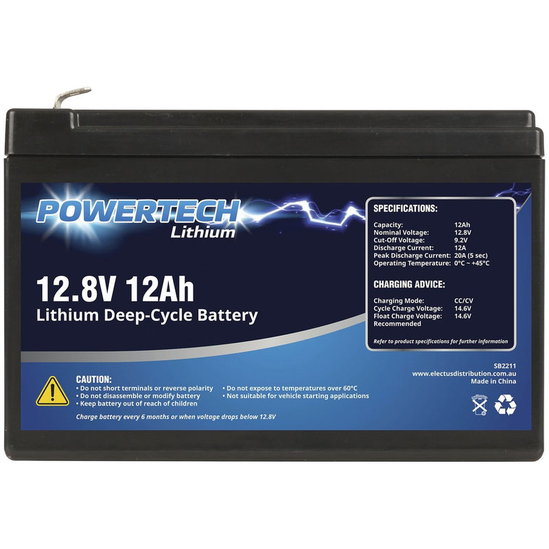 BATT LIFEPO4 12.8V 12AH DEEP CYCLE GN2 - SB2211