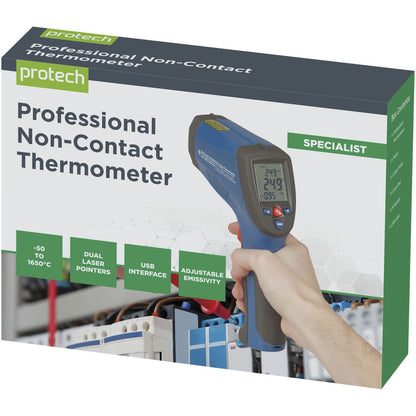 THERMOMETER NONCONTACT GUN IR-50/1650DGC - QM7430