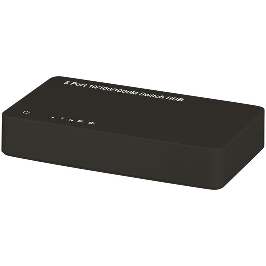 HUB SWITCH 5PORT 1000MBPS W/PSU