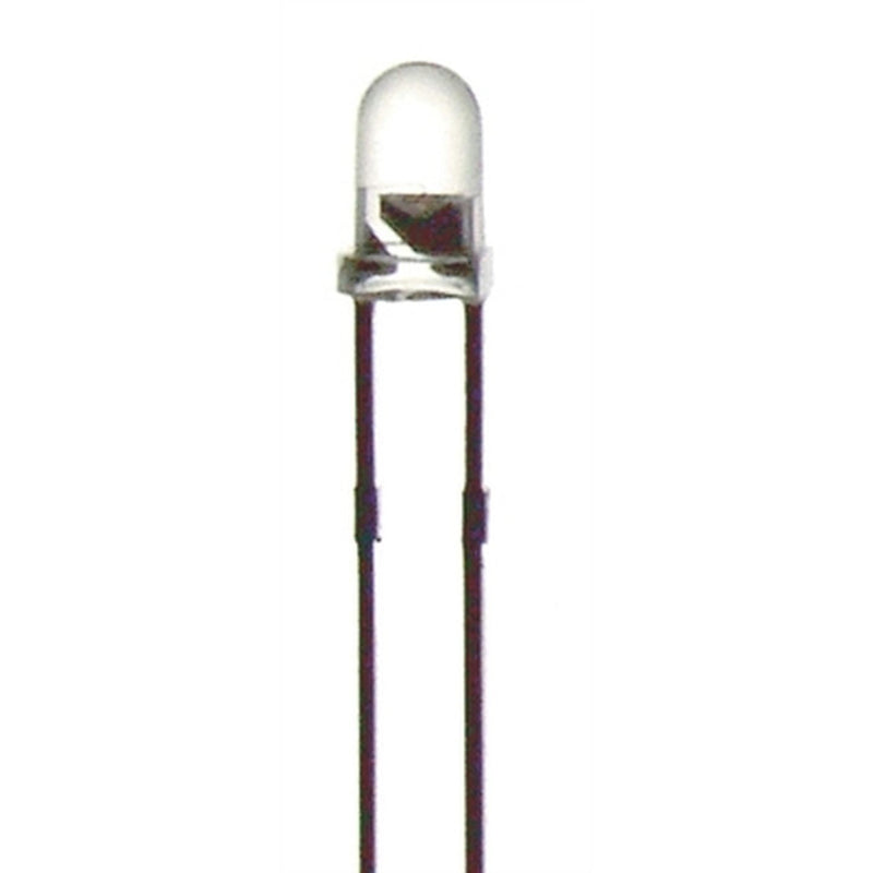 LED 3MM CLR WHT 15000MCD - ZD0144