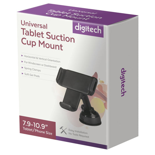 BRKT/MNT TABLET SUCTION CUP BLK - HS9041