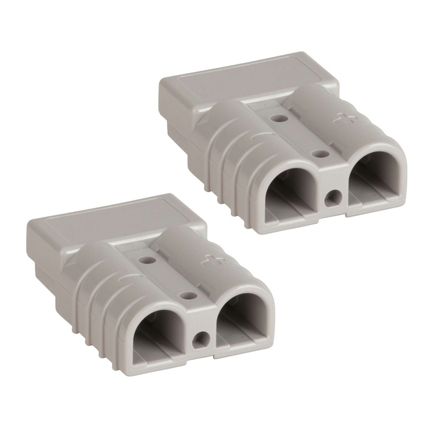CONN 50A 2POLE GRY SHELL+2X6G CONT PK2 - PT4497