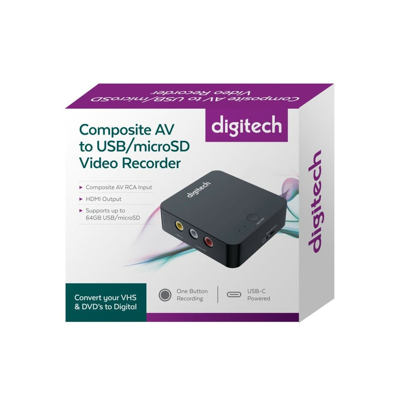 CNVTR COMPOSITE A/V RCA-DIG USB-C W/PSU - ac1792