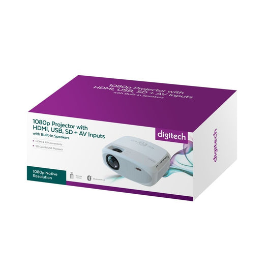 PROJECTOR HD 1080P MINI W/HDMI/USB/AV/SD - AP4014