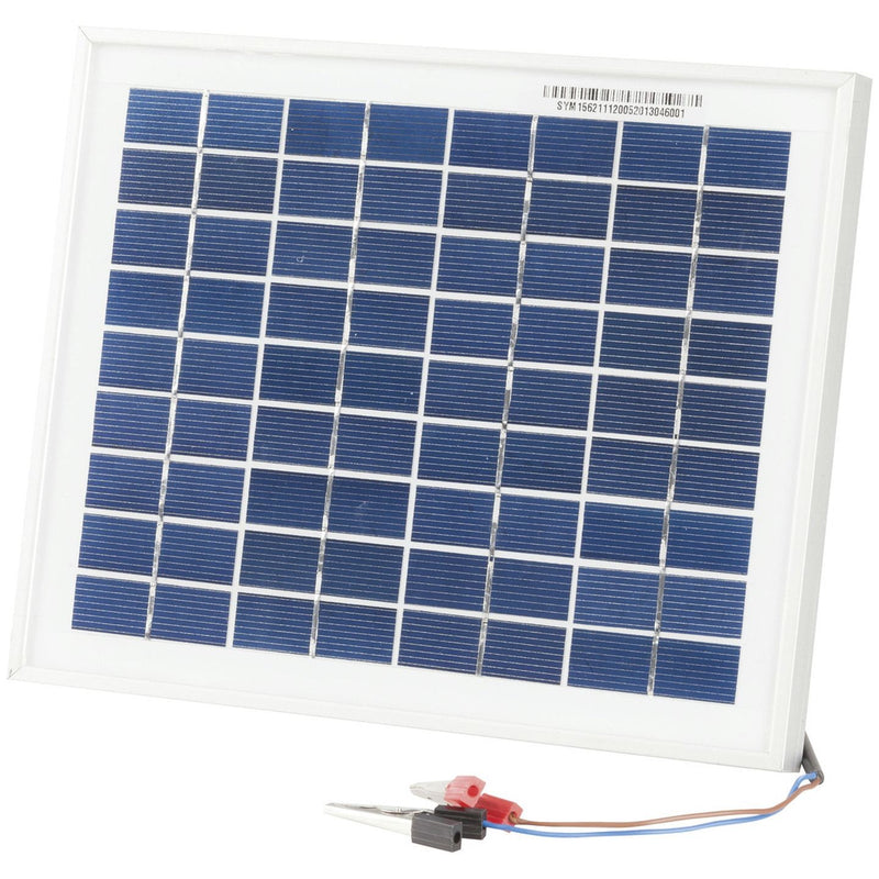 SOLAR PNL 12V 5W MONO W/LEAD 230X205MM - ZM9049