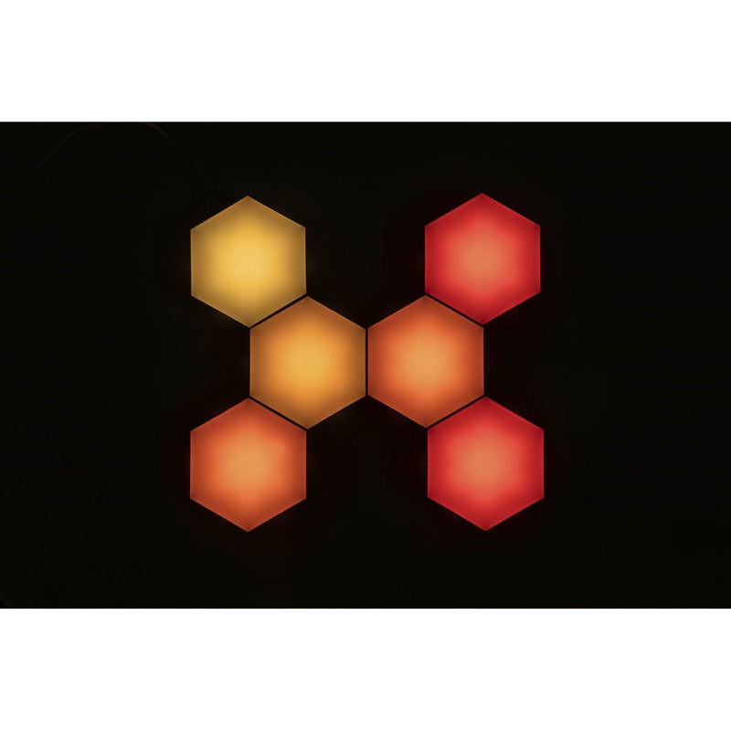 LED SMART HEX PANEL RGB 6 PK - LA4180