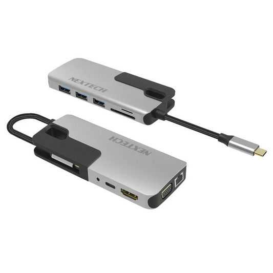 NEXTECH 10 IN 1 MULTIFUNCTION USB TYPE C POWER HUB - XC5916