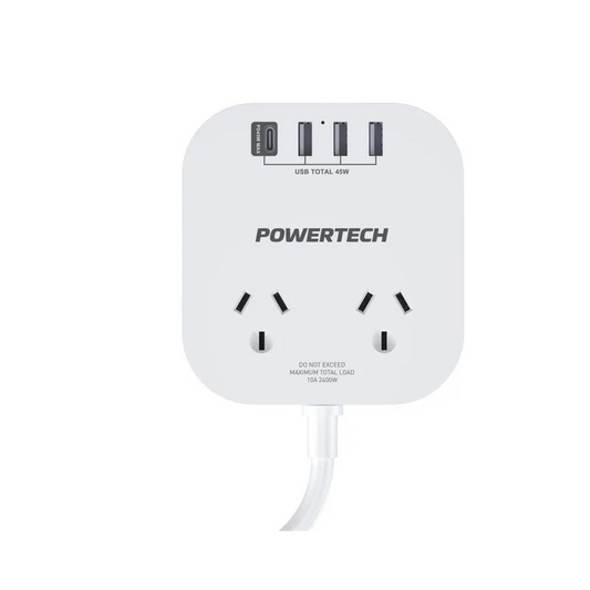 PWRBRD 2WAY W/3XUSBA 1XUSBC-PD45W - MS4092