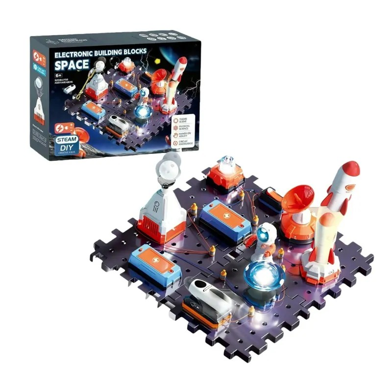 SPACE ELECTRIC BUILDING BLOCK DIY - KJ9416