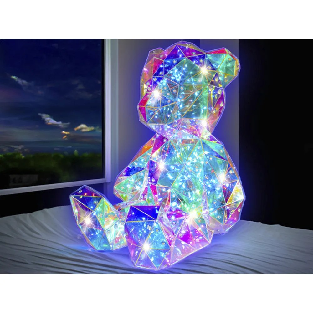 KIT PUZZLE 3D LANTERN BEAR PRISIMIC- KJ9080