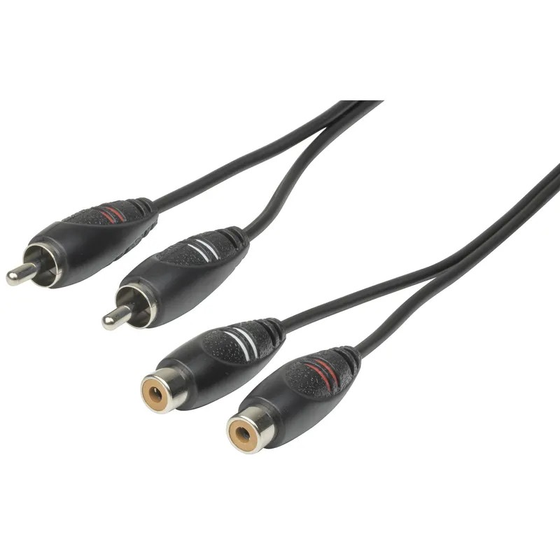 LEAD AUDIO RCA 2PLG - 2SKT 1.5M - WA7070