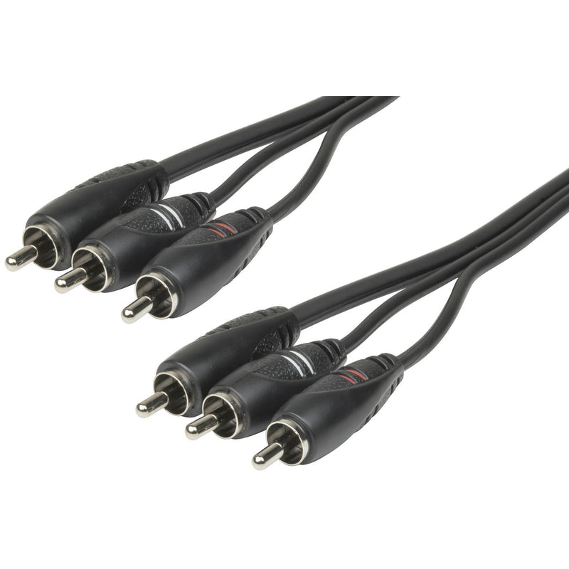 LEAD A/V RCA 3PLG - 3PLG 3COL 1.5M - WV7316