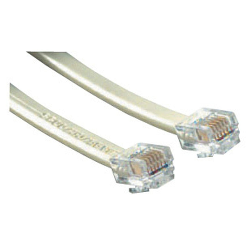 LEAD TEL RJ12 6P/6C PLG - PLG 3M - YT6036