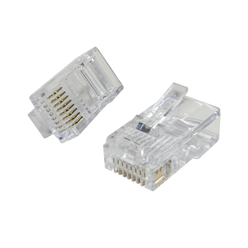 PLG RJ45 8P/8C APRV (SOLID CABLE) PK50 - PP1439