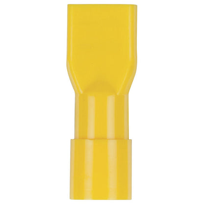 CONN QC SKT SPADE 6.8MM INSUL YEL PK8 - PT4725