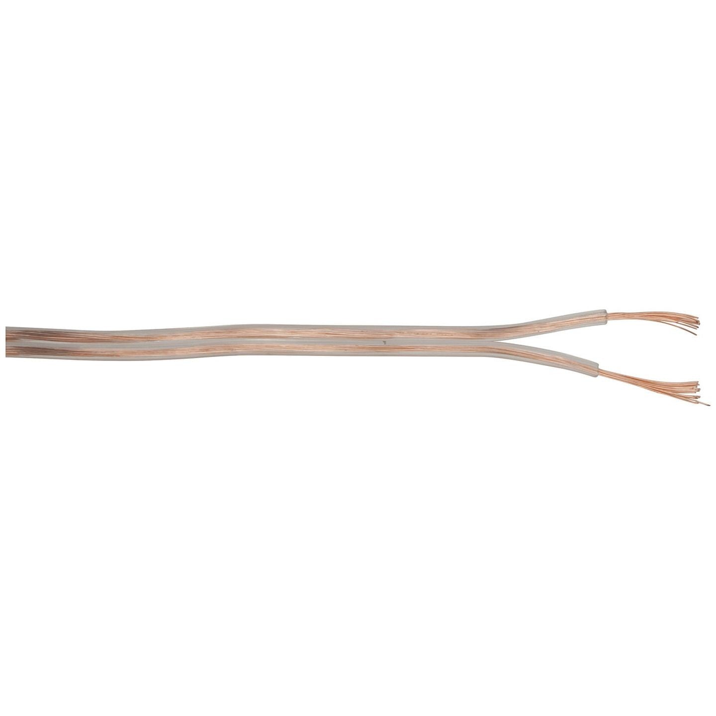 CABLE SPKR FIG8 CLR&WHT M/D 100M RLGTH