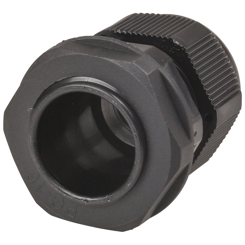 CABLE GLAND 10-14MM BLK PK2