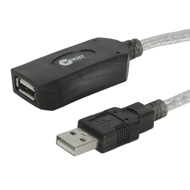 LEAD USB 12MBPS PLG A - SKT A 5M - XC4839