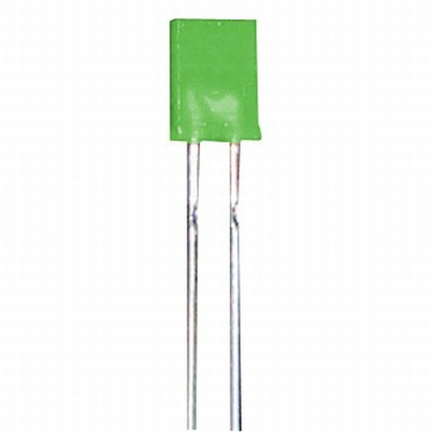 LED RECT DIF GRN 15MCD 5X2MM - ZD0232