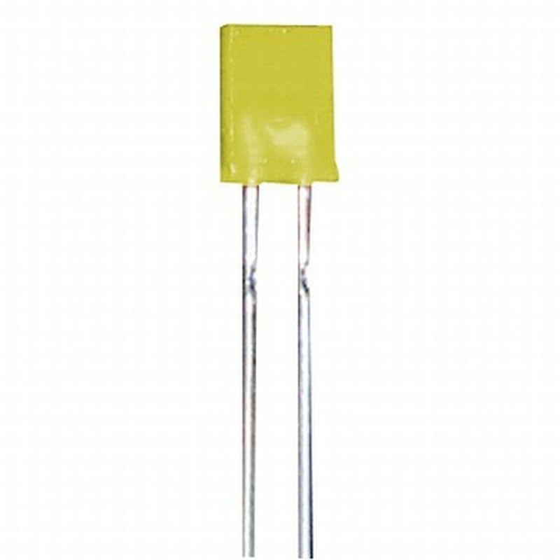 LED RECT DIF YEL 10MCD 5X2MM - ZD0234