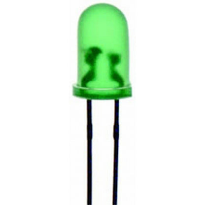LED 5MM GRN FLASHING 15MCD - ZD0242