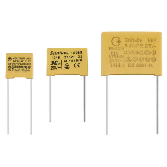 CAPACITOR MET POLYPROP X2 470N 250VAC P=22.5MM - RG5240