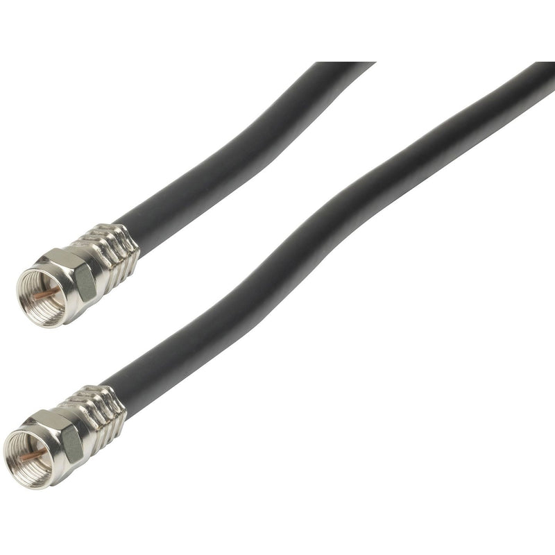 LEAD VID F59 PLG - PLG 1.5M RG6 QUAD BLK - WV7390