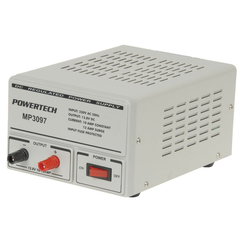 PSU LAB 13.8VDC 10A REG POWERTECH - MP3097