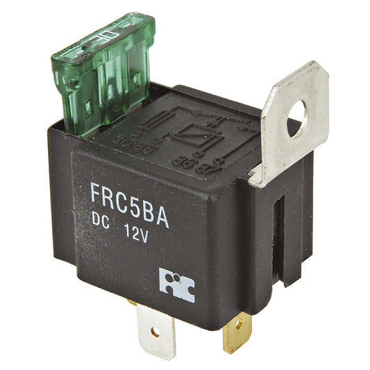 RELAY HORN 12VDC 30A SPST W/FUSE - SY4077