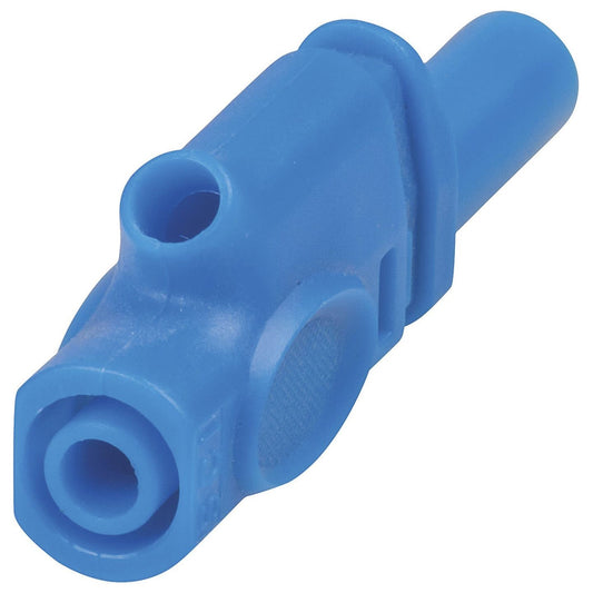 PLG BANANA 4MM INSUL PIGGYBACK BLU - PP0388