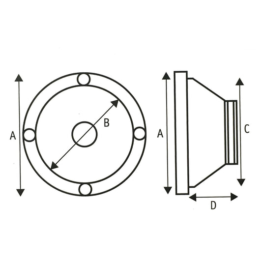(Z) SPKR WOOF/MID 4IN PP/PAPER 8R SHIELD R/S - CW2190