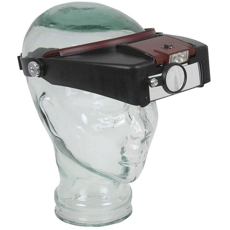 MAGNIFIER GLASS HEADSET LED ILLUM