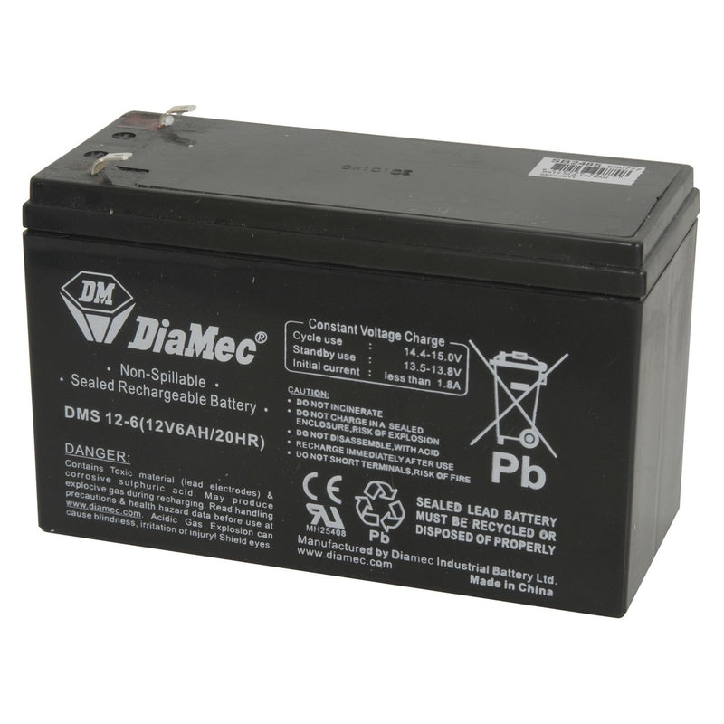 BATT SLA 12V 6AH SECURITY - SB2485