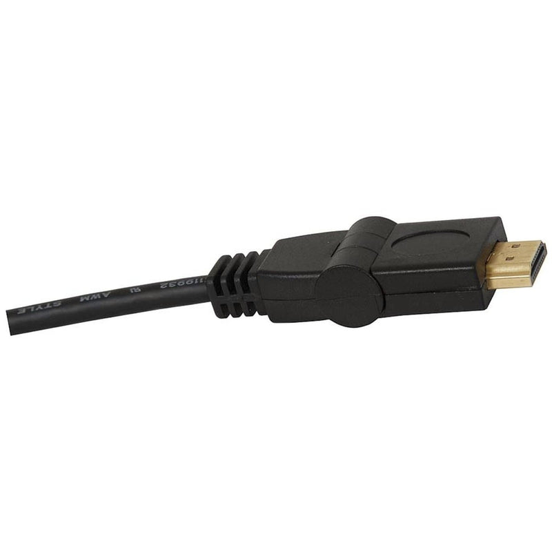 LEAD A/V HDMI PLG-PLG ROT 180DEG 1.5M - WQ7401