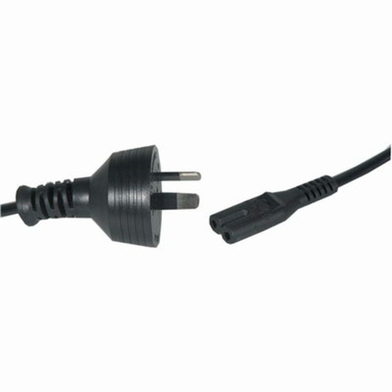 LEAD MAINS SAA PLG 2PIN - SKT IEC/C7 5M