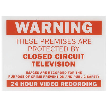 SIGN WARNING CCTV ACRYLIC (210X297X2) - LA5114