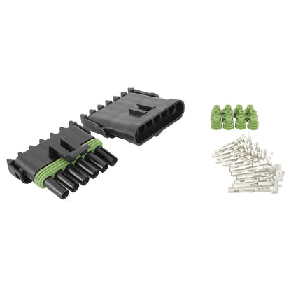 PLG/SKT AUTO W/PROOF CRIMP 6-WAY - PP2116