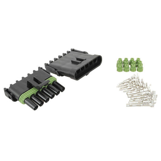PLG/SKT AUTO W/PROOF CRIMP 6-WAY - PP2116